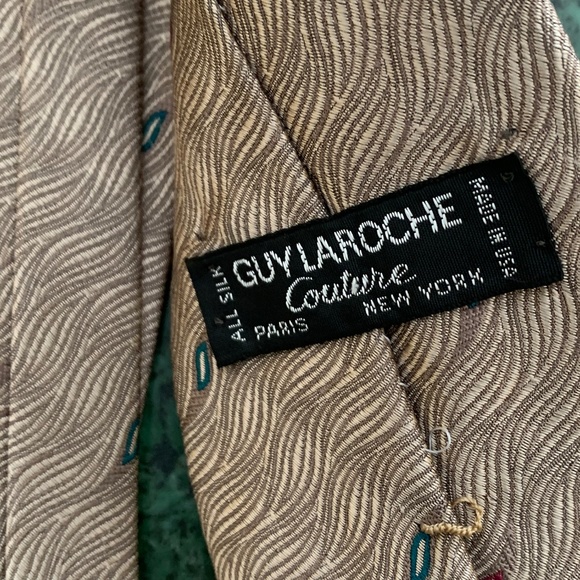 Vintage Men's Silk Designer Neckties/Lot of 10 - Picture 14 of 16